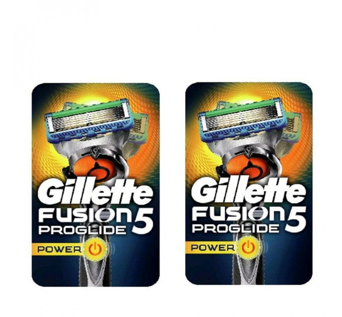 Станок для гоління Gillette Fusion 5 ProGlide з тримером (1 станок 1 картридж 1 батарейка)